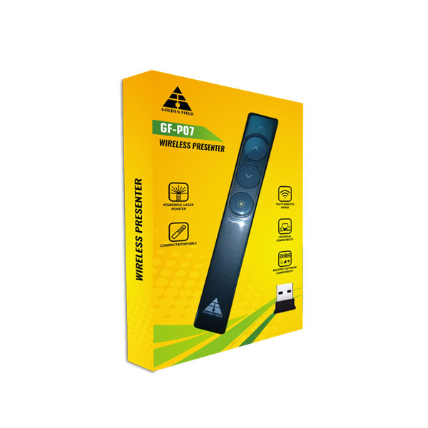 Presenter Pointer Wireless Presenter with Laser Pointer Presentation Remote Projector Accessories Multimedia Classroom Training Slide Changer PowerPoint Remote Wireless Presenter and Laser Pointer